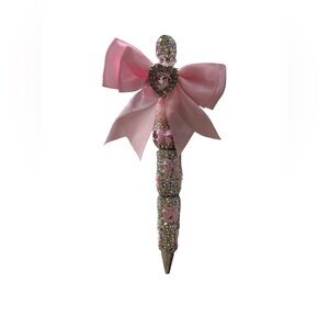 Sold Pink Bow Crystal Ballpoint Pen